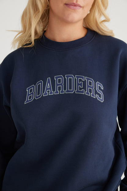 Unisex Crew Neck Navy