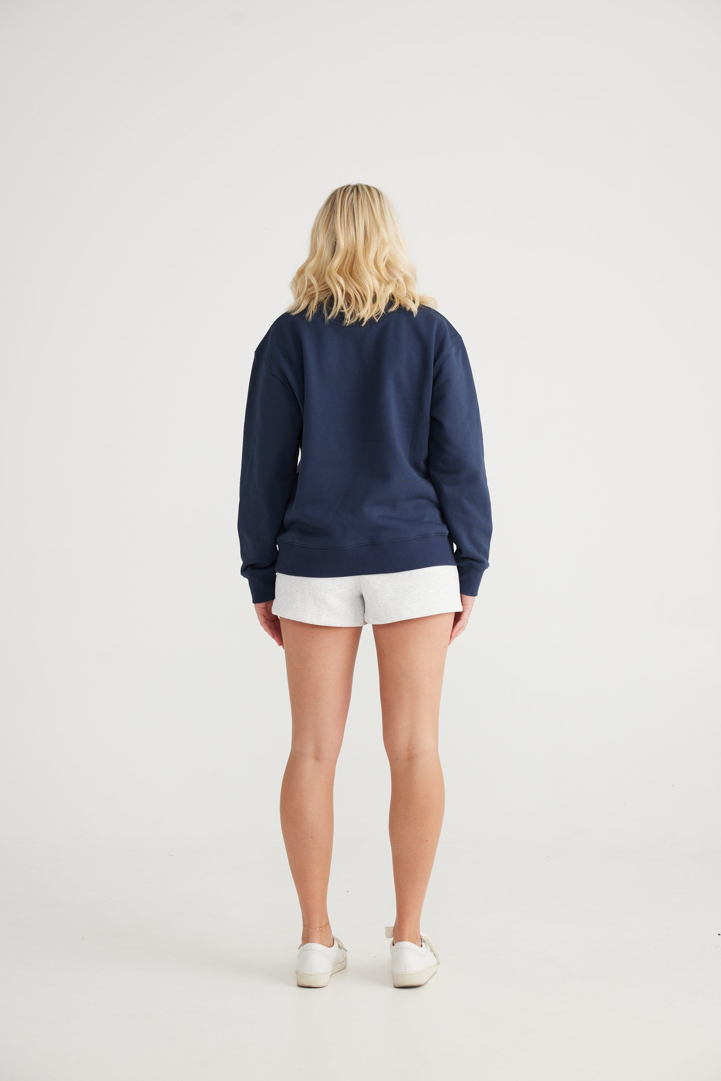 Unisex Crew Neck Navy